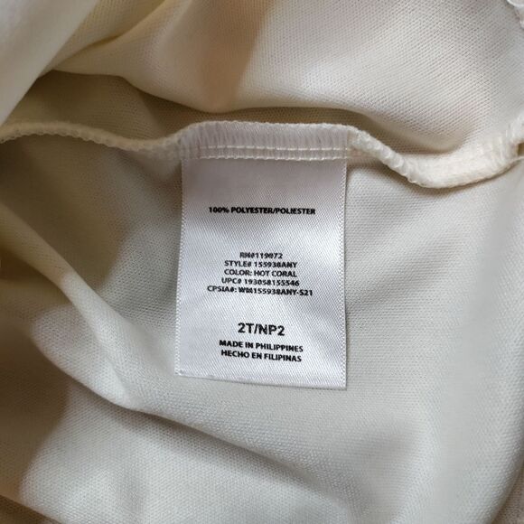 Disney 2T tutu skirt tan neutral Moana lined summer dress up boho - Picture 4 of 6